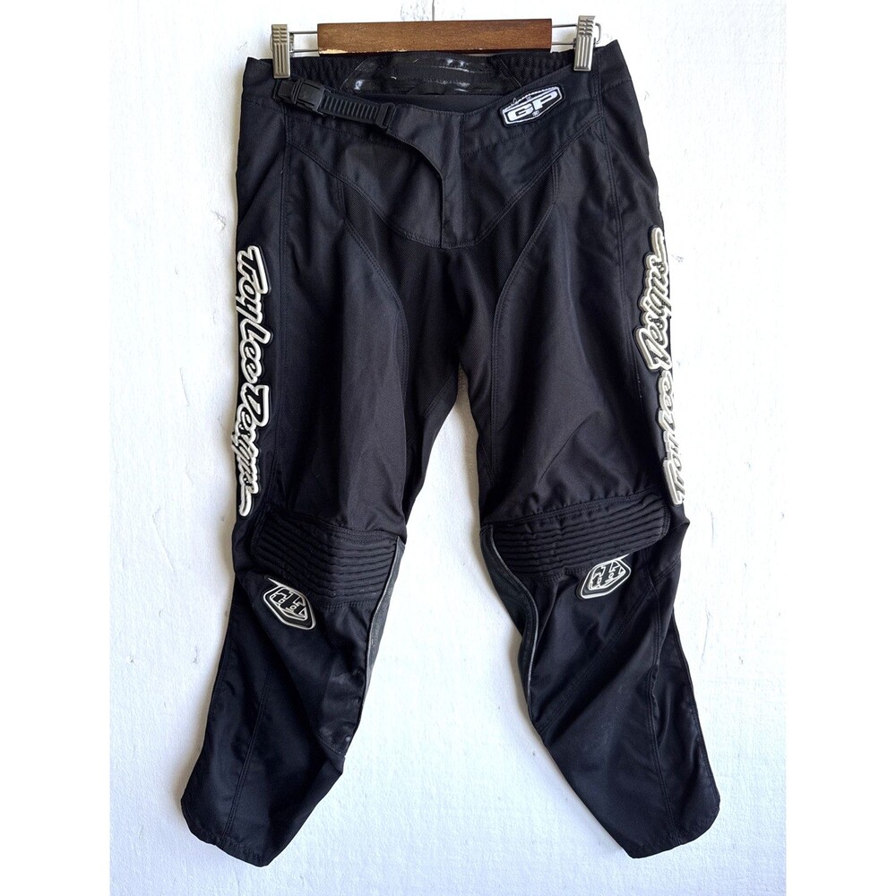 Troy Lee Designs TLD GP Mens Motocross Pants Black Size 30 Dirt Bike MX Riding